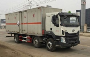 腐蚀性物品厢式运输车