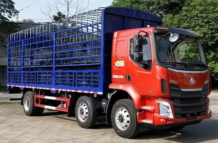 乘龍牌LZ5240CCQM3CB畜禽運(yùn)輸車公告圖片