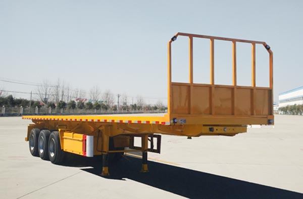 汇多通牌11.5米33.1吨3轴平板自卸半挂车(TJH9402ZZXP)