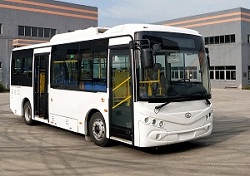 上佳牌8米15-25座纯电动城市客车(HA6805BEVB2)