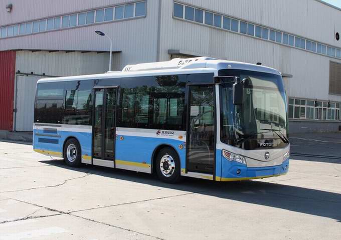 福田牌BJ6851EVCA-26纯电动城市客车图片