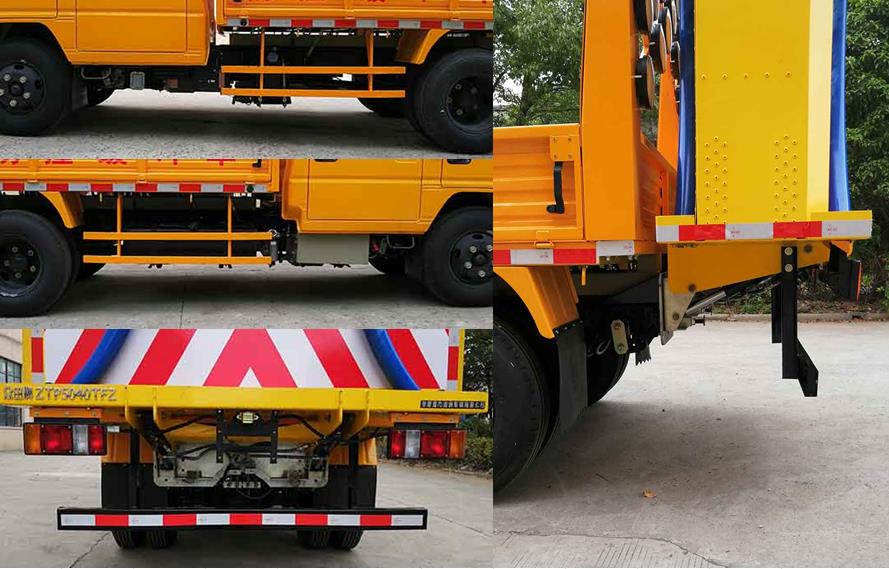 眾田牌ZTP5040TFZ防撞緩沖車公告圖片