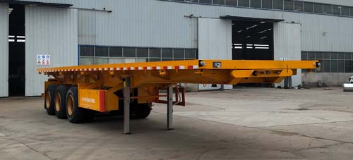 骏威事业达牌11米32.8吨3轴平板自卸半挂车(BFL9401ZZXP)