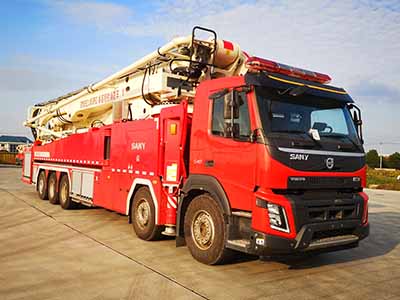 三一牌SYM5511JXFJP62舉高噴射消防車公告圖片