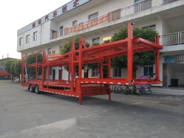 山川牌SCQ9200TCL车辆运输半挂车图片