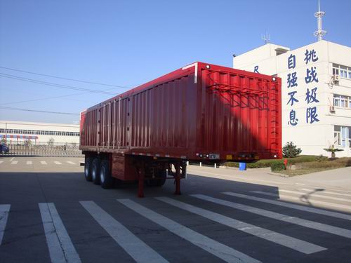 中集牌11.6米32.2吨3轴厢式运输半挂车(ZJV9406XXYRJ)