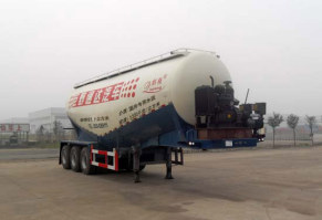 下灰半挂车
