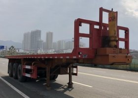 平板自卸半挂车