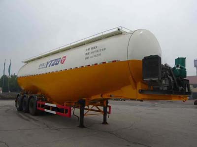 亚特重工牌12米29.7吨3轴低密度粉粒物料运输半挂车(TZ9409GFL)