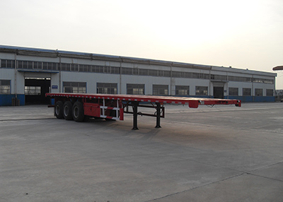 恩信事业牌13米34.4吨3轴平板半挂车(HEX9401P)