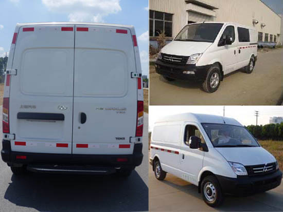 大通牌SH5040XXYA7D5廂式運輸車公告圖片