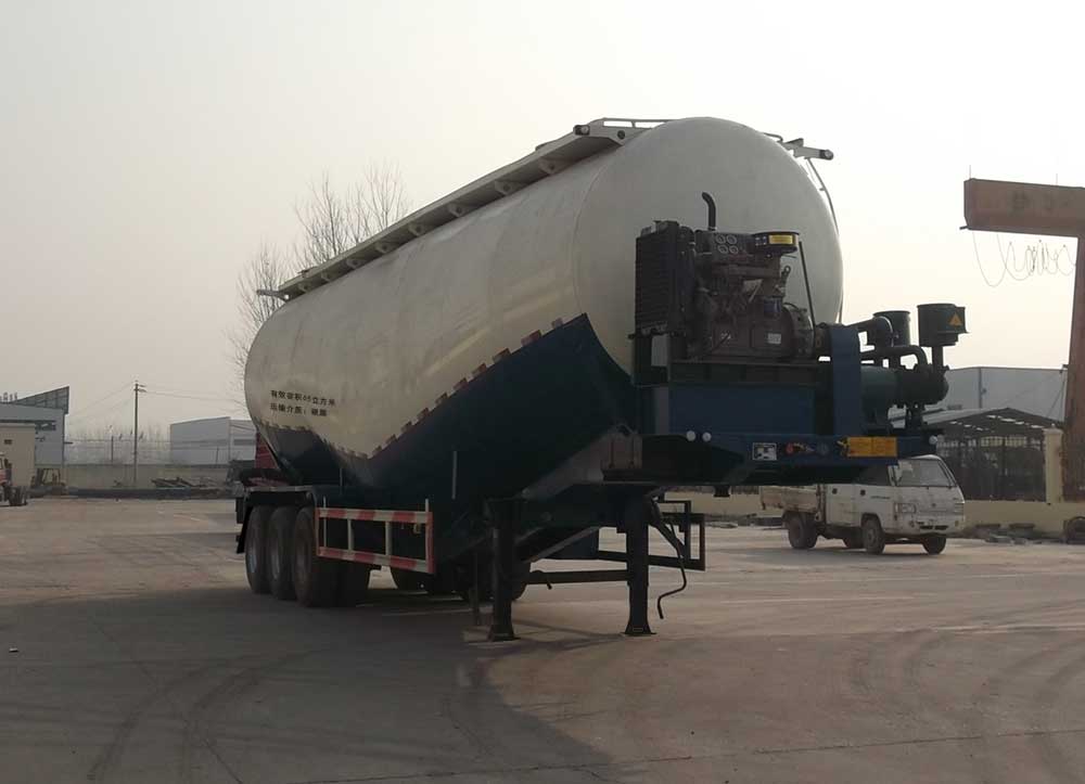 丰奥达牌13米28.9吨3轴低密度粉粒物料运输半挂车(LTY9400GFL)
