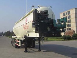 下灰半挂车