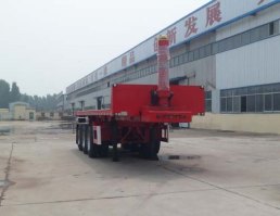 平板自卸半挂车