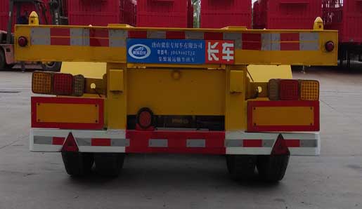冀东巨龙牌JDL9402TJZ集装箱运输半挂车公告图片