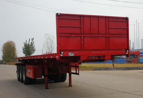 亚中车辆牌11.5米32.5吨3轴平板自卸半挂车(WPZ9403ZZXP)