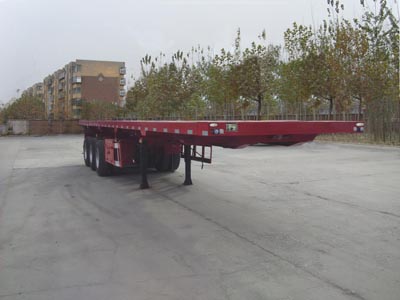 可利尔牌11.5米33.3吨3轴平板自卸半挂车(HZY9401ZZXP)