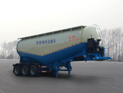 可利尔牌10米31.5吨3轴中密度粉粒物料运输半挂车(HZY9406GFL)