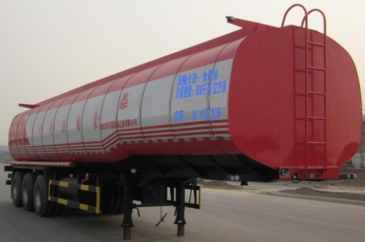 邢牛牌12.5米30.6吨3轴食用油运输半挂车(XCG9402GSY)