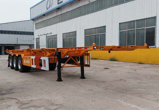 骜通牌12.5米34吨3轴集装箱运输半挂车(LAT9400TJZ)