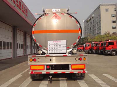 永强牌YQ9350GYYCT2铝合金运油半挂车公告图片