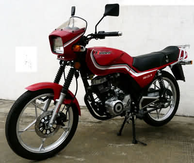 新本牌XB125-8两轮摩托车图片