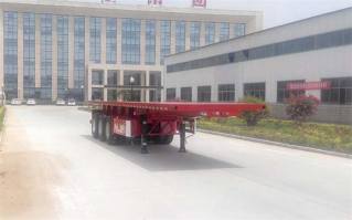 平板自卸半挂车