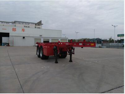 东润牌7.3米30.8吨2轴集装箱运输半挂车(WSH9340TJZ)
