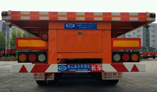冀东巨龙牌JDL9402ZZXP平板自卸半挂车公告图片