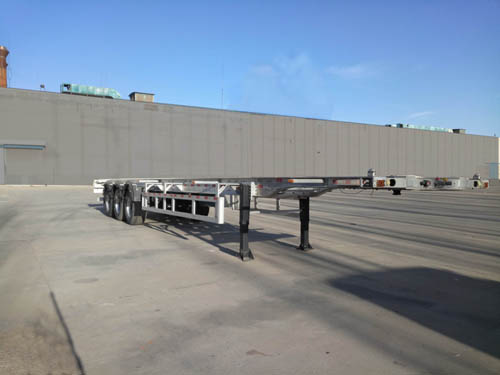 北地牌14米35.6吨3轴铝合金集装箱运输半挂车(ND9400TJZLH)