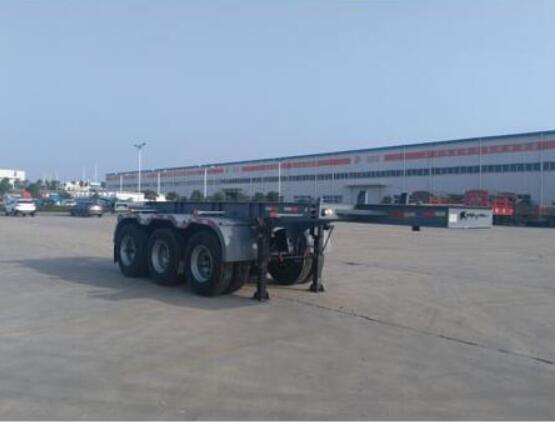 东润牌7.5米35.7吨3轴集装箱运输半挂车(WSH9405TJZ)