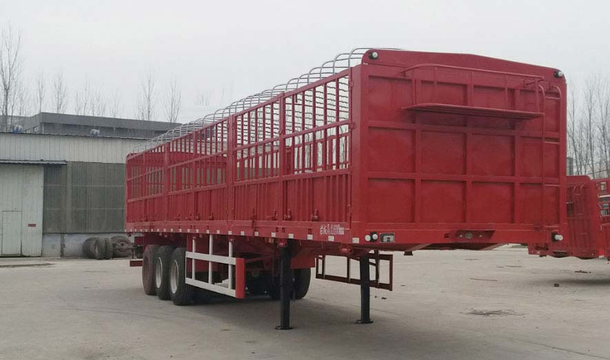 尹超牌13米31.8吨3轴仓栅式运输半挂车(LHT9380CCYA)