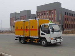 易燃气体厢式运输车
