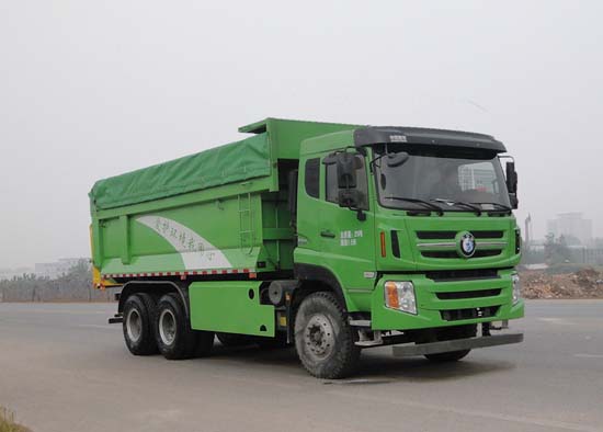 华威驰乐牌SGZ5251ZLJWP5自卸式垃圾车