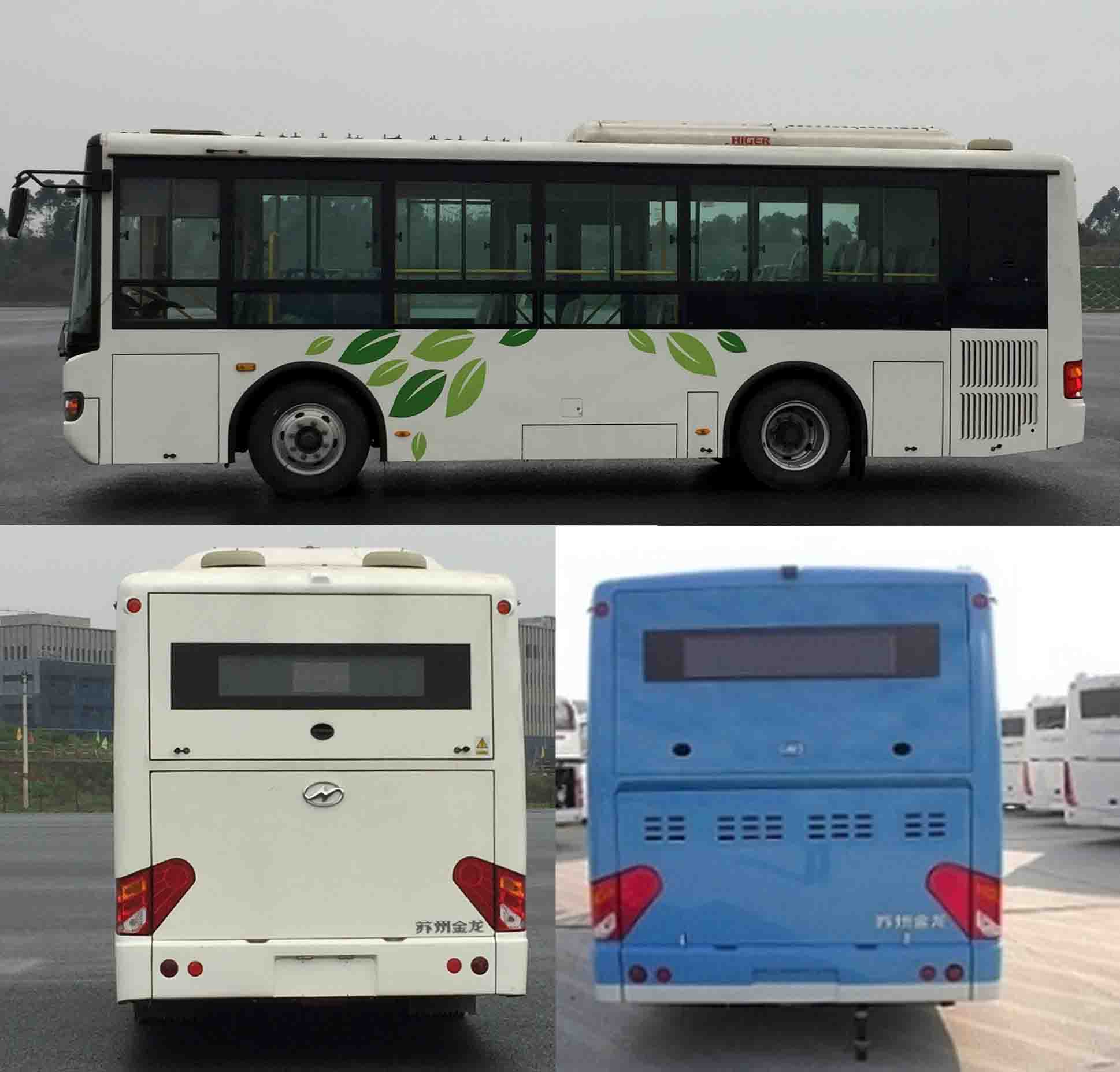 海格牌KLQ6850GAHEVE5K插电式混合动力城市客车公告图片