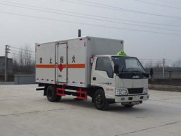 江特牌JDF5042XRQJ5易燃气体厢式运输车