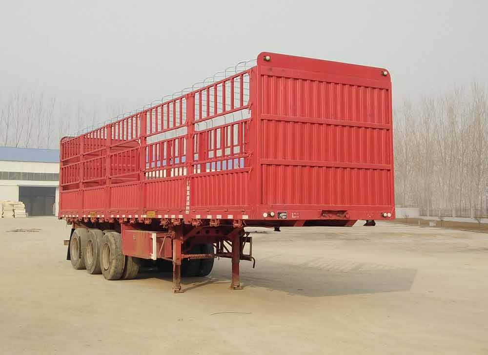 吉悦牌11.5米34.5吨3轴仓栅式运输半挂车(SPC9400CCYA)