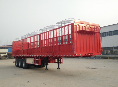 吉悦牌13米34吨3轴仓栅式运输半挂车(SPC9401CCYA)
