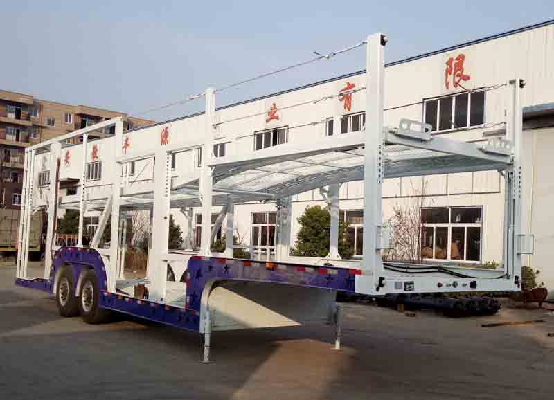 丰源中霸牌13.8米13.5吨2轴车辆运输半挂车(FYK9200TCL)
