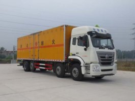 易燃气体厢式运输车
