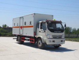 易燃气体厢式运输车