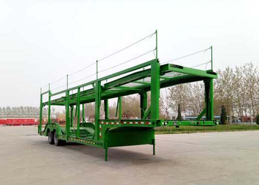 坤博牌13.8米20.5吨2轴乘用车辆运输半挂车(LKB9280TCC)
