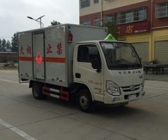 易燃气体厢式运输车