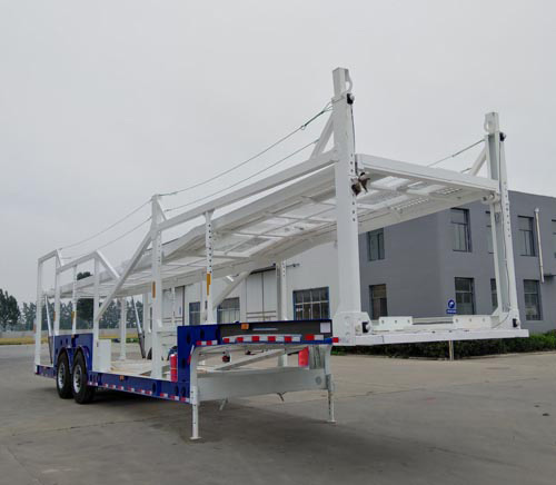 龙恩牌13.8米13吨2轴车辆运输半挂车(LHE9200TCL)