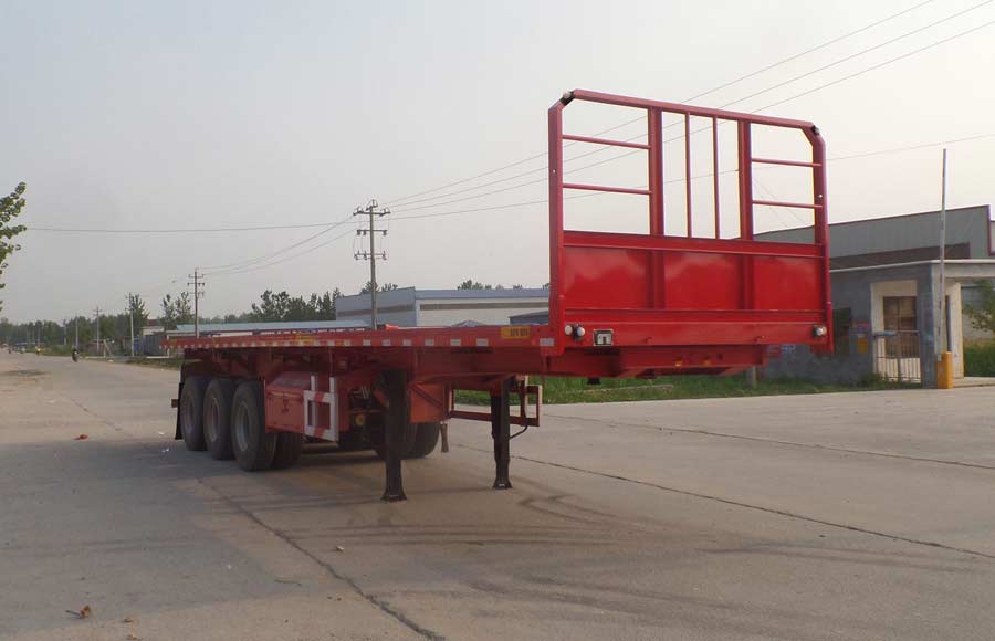 苏化牌11.5米33.5吨3轴平板自卸半挂车(PHY9401ZZXP)