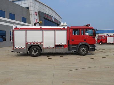 天河牌LLX5165GXFAP40/M压缩空气泡沫消防车图片