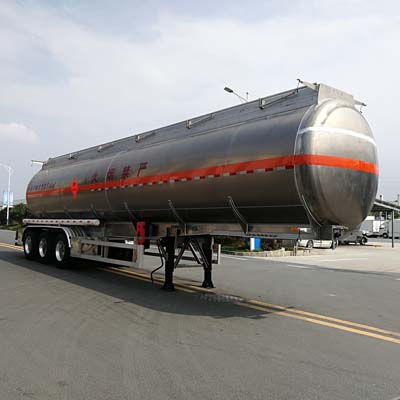 东风牌12.6米33.8吨3轴铝合金易燃液体罐式运输半挂车(EQ9400GRYTZ)