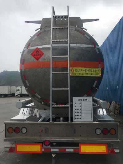 东风牌EQ9400GRYTZ铝合金易燃液体罐式运输半挂车公告图片