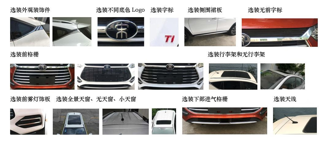 比亚迪牌BYD6460ST11多用途乘用车公告图片