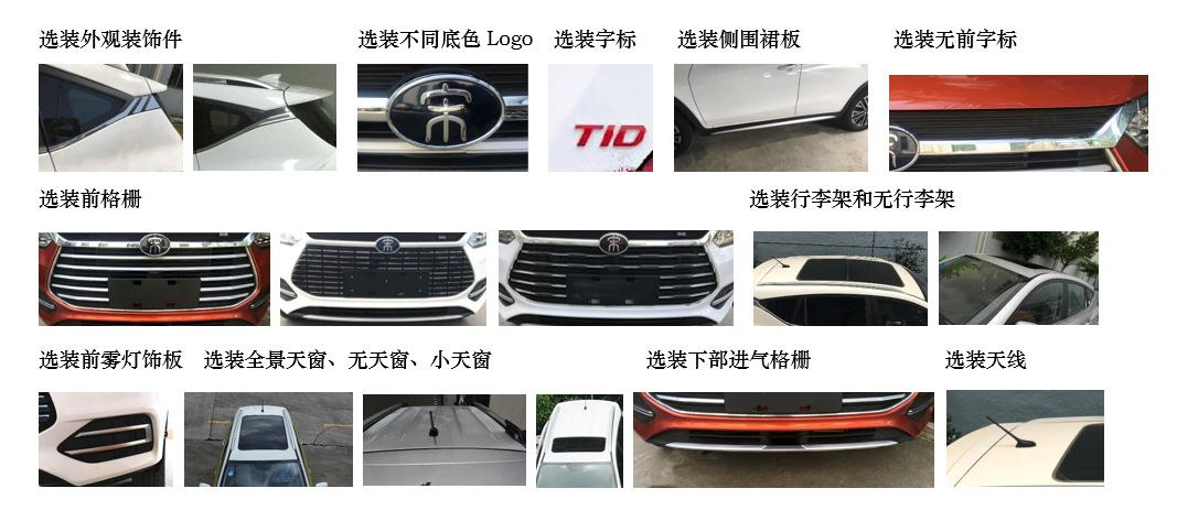 比亚迪牌BYD6460ST12多用途乘用车公告图片